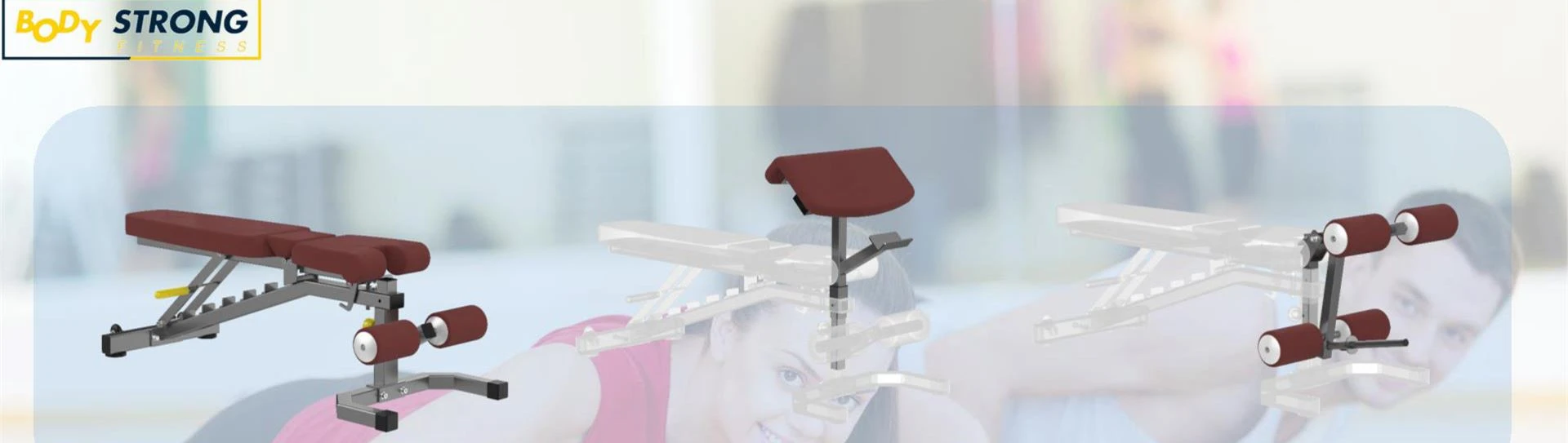 Multi-Purpose Adjustable Utility Bench for Full Body Workout for adjustable one_副本